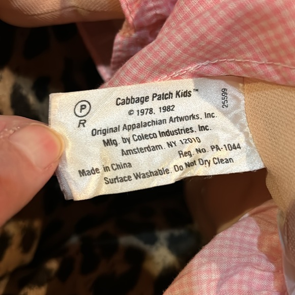 Cabbage Patch Kid 1986 cornsilk - Picture 4 of 7